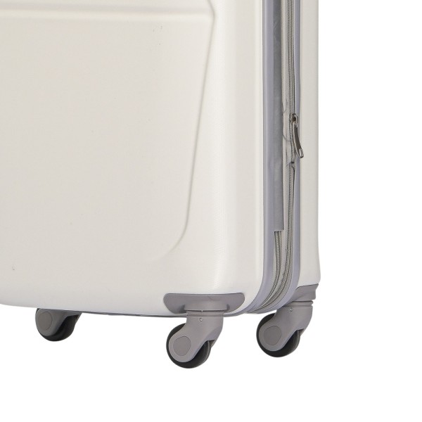 Βαλίτσα Καμπίνας Σκληρή RCM 8011-18 Επεκτεινόμενη White ΒΑΛΙΤΣΕΣ & ΣΑΚΟΙ ΤΑΞΙΔΙΟΥ