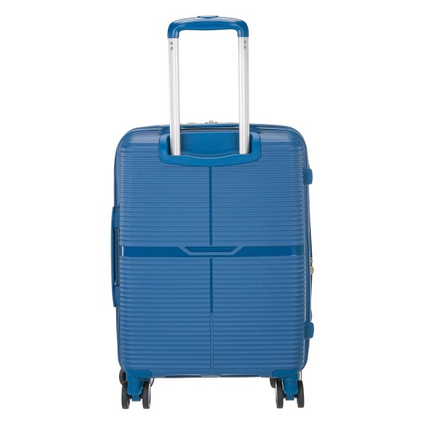 Βαλίτσα Καμπίνας Σκληρή RCM 815-55 Επεκτεινόμενη Μπλε