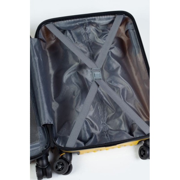 Βαλίτσα Καμπίνας Σκληρή Caterpillar Rockford 55cm 83688-217 Κίτρινο ΒΑΛΙΤΣΕΣ & ΣΑΚΟΙ ΤΑΞΙΔΙΟΥ
