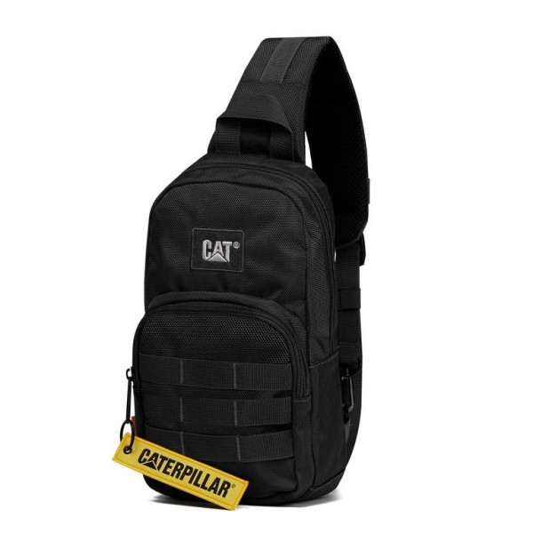 Τσαντάκι Ώμου Διαγώνιο Sling Bag Caterpillar 84932-01 Μαύρο