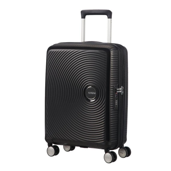 Βαλίτσα Καμπίνας Σκληρή American Tourister Soundbox Spinner 55cm Exp 88472-1027 Bass Black ΒΑΛΙΤΣΕΣ & ΣΑΚΟΙ ΤΑΞΙΔΙΟΥ