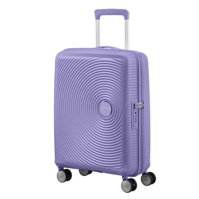 Βαλίτσα Καμπίνας Σκληρή American Tourister Soundbox Spinner 55cm Exp 88472-1491 Lavender