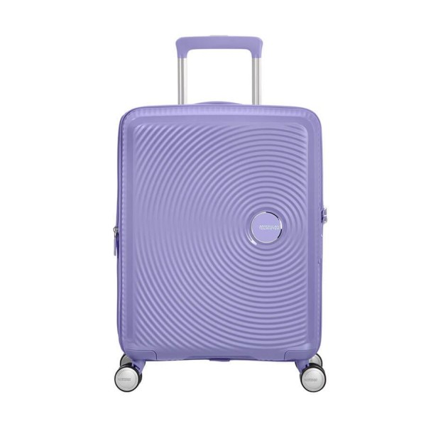 Βαλίτσα Καμπίνας Σκληρή American Tourister Soundbox Spinner 55cm Exp 88472-1491 Lavender