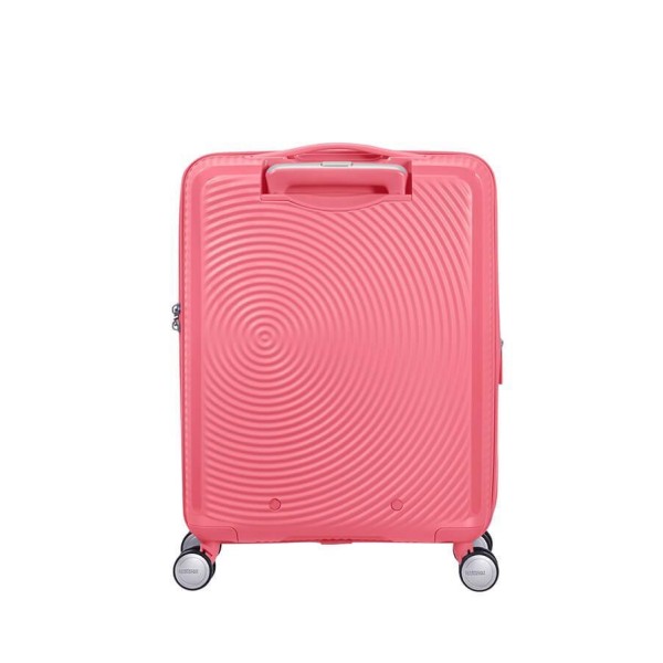Βαλίτσα Καμπίνας Σκληρή American Tourister Soundbox Spinner 55cm Exp 88472-A039 Sun Kissed Coral ΒΑΛΙΤΣΕΣ & ΣΑΚΟΙ ΤΑΞΙΔΙΟΥ