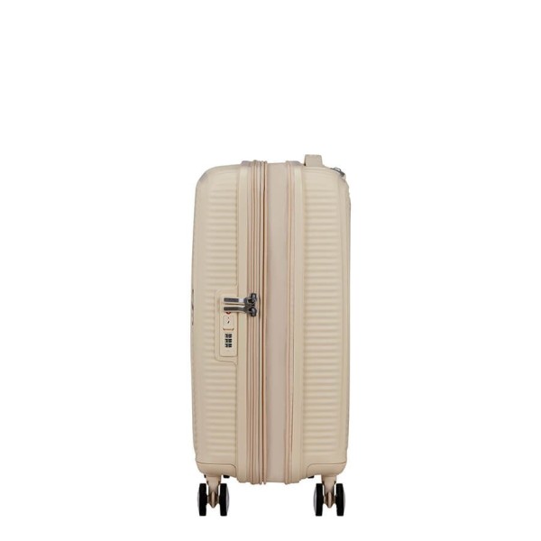 Βαλίτσα Καμπίνας Σκληρή American Tourister Soundbox 55x40x20/23cm 88472-A936 Coconut Sand