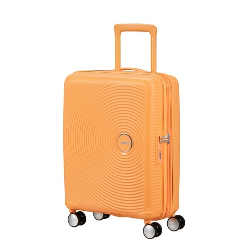 Βαλίτσα Καμπίνας Σκληρή Επεκτεινόμενη American Tourister Soundbox 55x40x20/23cm PP Papaya Pop