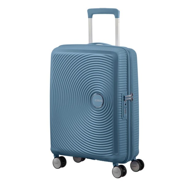 Βαλίτσα Καμπίνας Σκληρή American Tourister Soundbox 55x40x20/23cm 88472-E612 Stone Blue Βαλίτσα Καμπίνας Σκληρή American Tourister Soundbox 55x40x20/23cm 88472-E612 Stone Blue