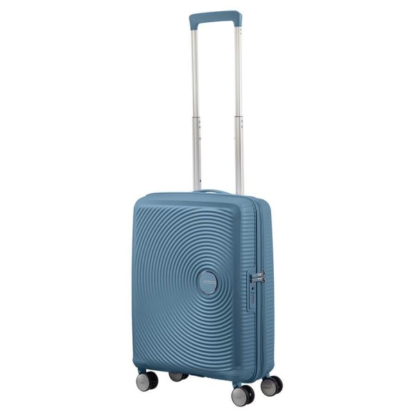 Βαλίτσα Καμπίνας Σκληρή American Tourister Soundbox 55x40x20/23cm 88472-E612 Stone Blue Βαλίτσα Καμπίνας Σκληρή American Tourister Soundbox 55x40x20/23cm 88472-E612 Stone Blue