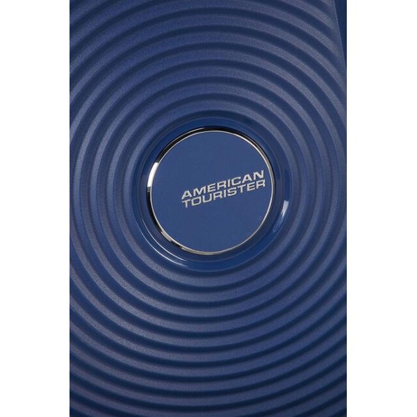 Βαλίτσα Μεσαία Σκληρή American Tourister Soundbox Spinner 67cm Exp 88473-1552 Midnight Blue