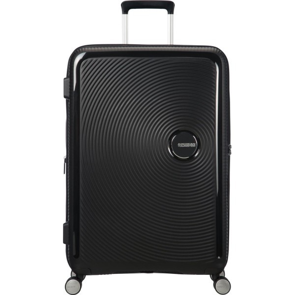 Βαλίτσα Σκληρή American Tourister Soundbox Spinner 77cm Exp 88474-1027 Bass Black ΒΑΛΙΤΣΕΣ & ΣΑΚΟΙ ΤΑΞΙΔΙΟΥ
