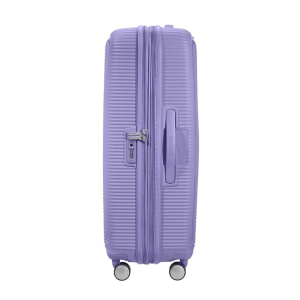 Βαλίτσα Σκληρή American Tourister Soundbox Spinner 77cm Exp 88474-1491 Lavender