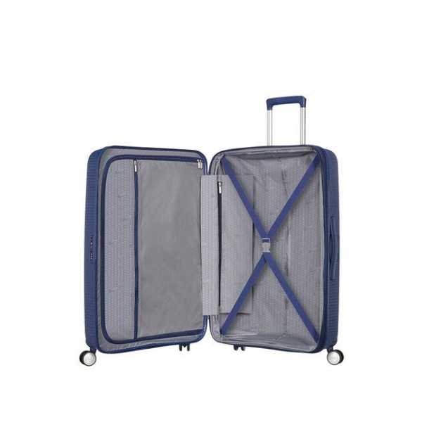 Βαλίτσα Σκληρή American Tourister Soundbox Spinner 77cm Exp 88474-1552 Midnight Navy ΒΑΛΙΤΣΕΣ & ΣΑΚΟΙ ΤΑΞΙΔΙΟΥ