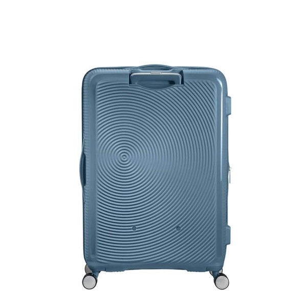 Βαλίτσα Σκληρή American Tourister Soundbox Spinner 77cm Exp 88474-E612 Stone Blue ΒΑΛΙΤΣΕΣ & ΣΑΚΟΙ ΤΑΞΙΔΙΟΥ