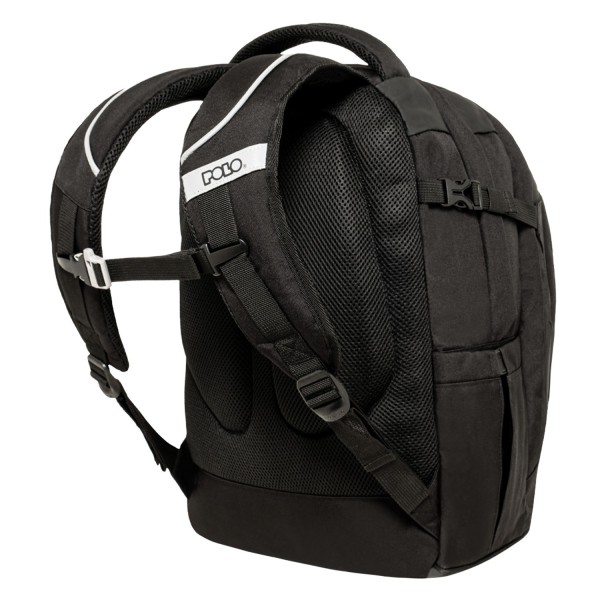Σακίδιο Πλάτης POLO Cryptic 901001-2002 Black Μαύρο