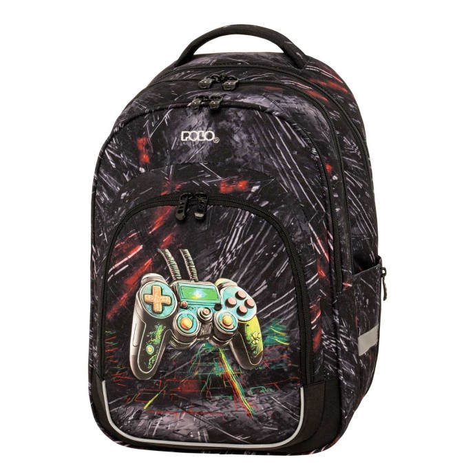 Σακίδιο Πλάτης POLO Growly 901058-8358 Gaming ΣΧΟΛΙΚΑ ΕΙΔΗ