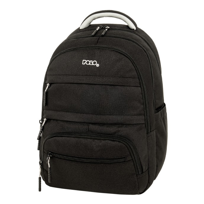 Σακίδιο Πλάτης POLO Multi Pocket 901064-2000 Μαύρο