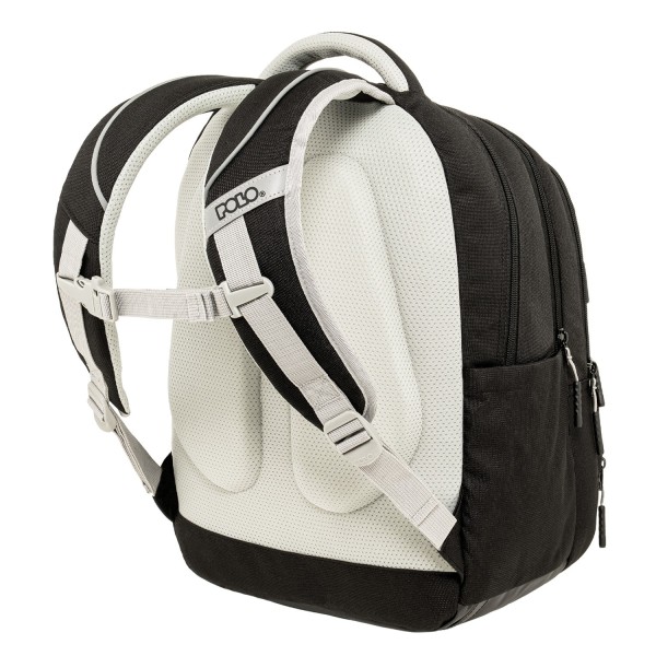Σακίδιο Πλάτης POLO Multi Pocket 901064-2000 Μαύρο