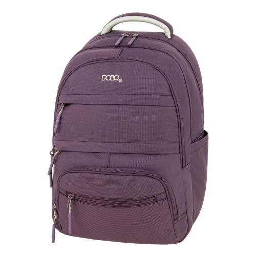 Σακίδιο Πλάτης POLO Multi Pocket 901064-4700 Purple Μωβ