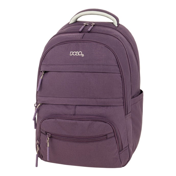 Σακίδιο Πλάτης POLO Multi Pocket 901064-4700 Purple Μωβ