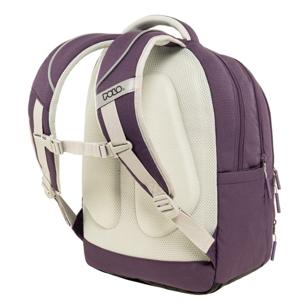Σακίδιο Πλάτης POLO Multi Pocket 901064-4700 Purple Μωβ
