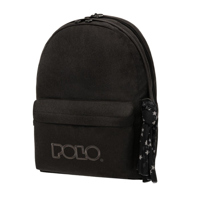 Σακίδιο Πλάτης POLO Original Double 901235-2002 Μαυρο Σακίδιο Πλάτης POLO Original Double 901235-2002 Μαυρο