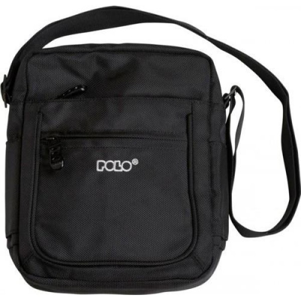 Τσαντάκι Ώμου Polo Vertical Small 907070-2000 Μαύρο ΤΣΑΝΤΕΣ & ΠΟΡΤΟΦΟΛΙΑ