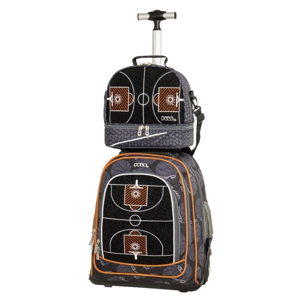Τροχήλατο Σακίδιο Πλάτης Polo Trolley Orbit 965056-8423 Basketball Velcro