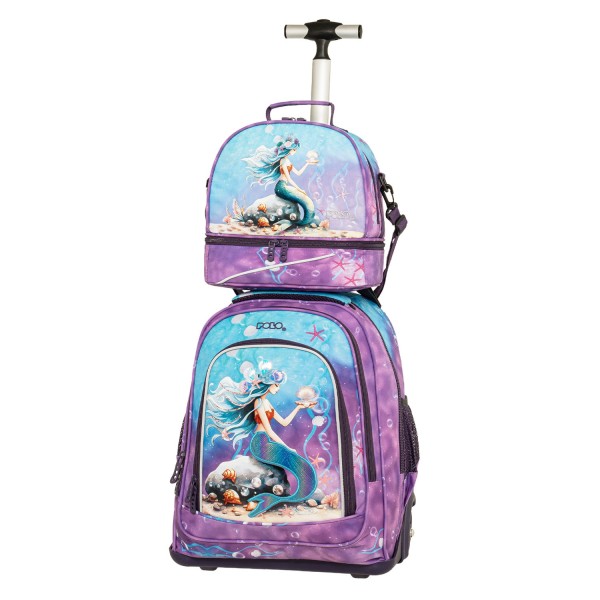 Τροχήλατο Σακίδιο Πλάτης Polo Trolley Orbit 965056-8426 Mermaid