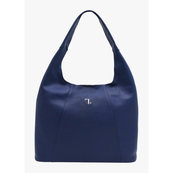 Τσάντα Γυναικεία Δερμάτινη 7.Dots Alkioni-15-112 Μπλε 