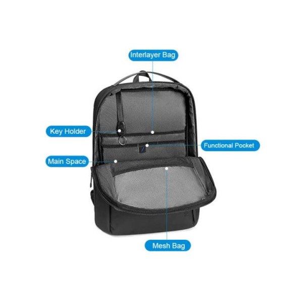 Σακίδιο Πλατης Arctic Hunter B00574 Laptop 15.6