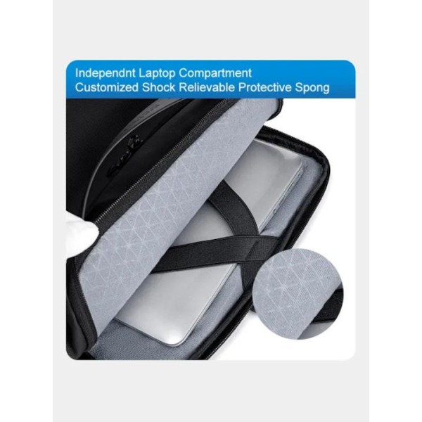 Σακίδιο Πλατης Arctic Hunter B00574 Laptop 15.6