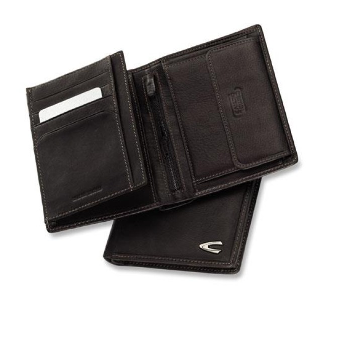 Πορτοφόλι Δερμάτινο Όρθιο Camel Active Vegas B34-707-20 Καφέ ΤΣΑΝΤΕΣ & ΠΟΡΤΟΦΟΛΙΑ