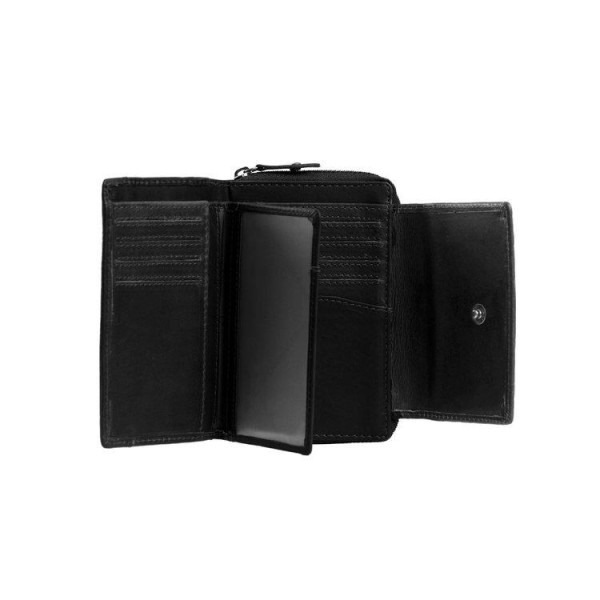 Πορτοφόλι Γυναικείο Δερμάτινο The Chesterfield Brand Ascot C08.017200 Black ΤΣΑΝΤΕΣ & ΠΟΡΤΟΦΟΛΙΑ