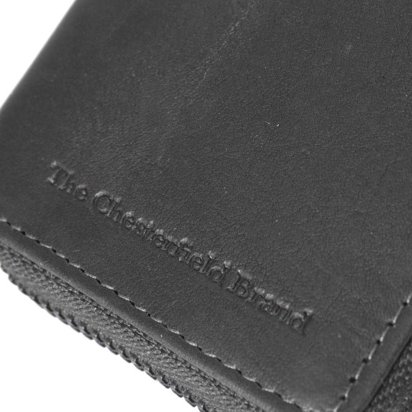 Καρτοθήκη - Πορτοφόλι Δερμάτινο The Chesterfield Brand Robin C08.018800 Μαύρο ΤΣΑΝΤΕΣ & ΠΟΡΤΟΦΟΛΙΑ
