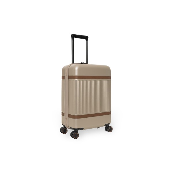 Βαλίτσα Καμπίνας Σκληρή The Chesterfield Brand Zuna 55cm Champagne