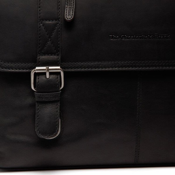 Επαγγελματική Τσάντα - Χαρτοφύλακας Δερμάτινος The Chesterfield Brand Imperia C40.109300 Black ΕΠΑΓΓΕΛΜΑΤΙΚΕΣ