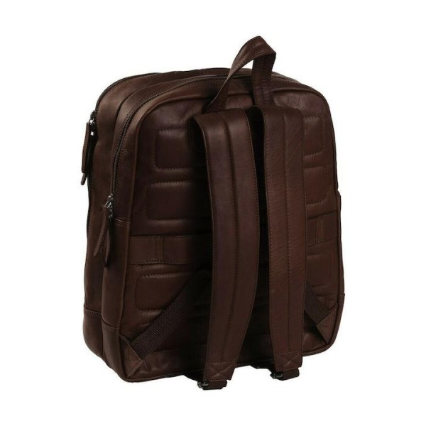 Σακίδιο Πλάτης Δερμάτινο The Chesterfield Brand Dex C58.017501 Brown ΣΑΚΙΔΙΑ ΠΛΑΤΗΣ