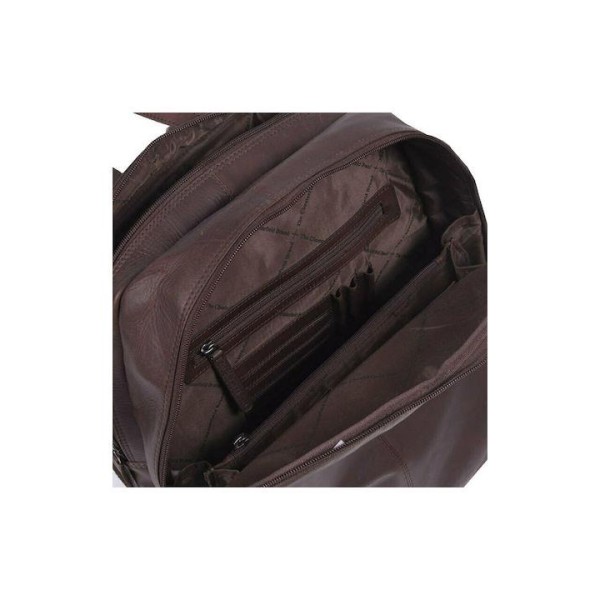 Σακίδιο Πλάτης Δερμάτινο The Chesterfield Brand Dex C58.017501 Brown ΣΑΚΙΔΙΑ ΠΛΑΤΗΣ