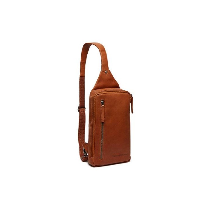 Τσαντάκι Ώμου Διαγώνιο (Sling) The Chesterfield Brand Rotterdam C58.028531 Cognac ΤΣΑΝΤΕΣ & ΠΟΡΤΟΦΟΛΙΑ