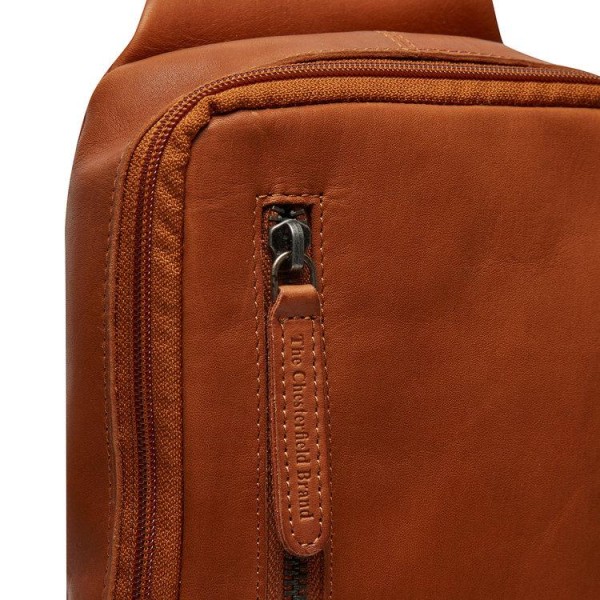 Τσαντάκι Ώμου Διαγώνιο (Sling) The Chesterfield Brand Rotterdam C58.028531 Cognac ΤΣΑΝΤΕΣ & ΠΟΡΤΟΦΟΛΙΑ