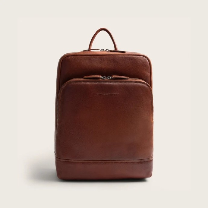 Σακίδιο Πλάτης Δερμάτινο The Chesterfield Brand Marvello Soft Series C58.035031 Cognac Σακίδιο Πλάτης Δερμάτινο The Chesterfield Brand Marvello Soft Series C58.035031 Cognac