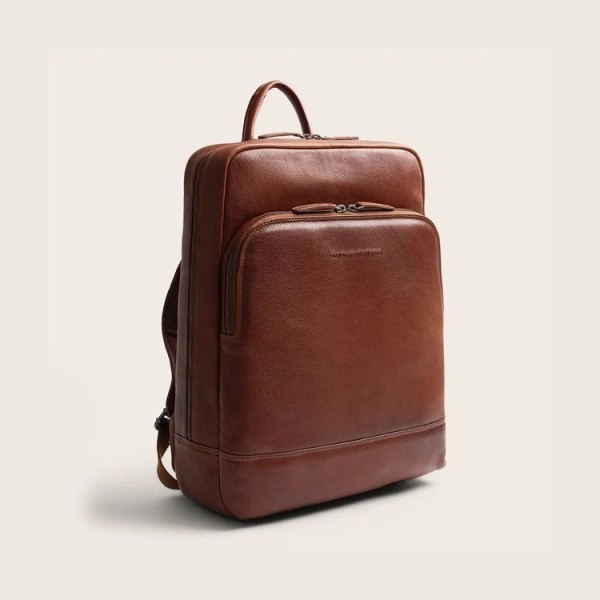 Σακίδιο Πλάτης Δερμάτινο The Chesterfield Brand Marvello Soft Series C58.035031 Cognac Σακίδιο Πλάτης Δερμάτινο The Chesterfield Brand Marvello Soft Series C58.035031 Cognac