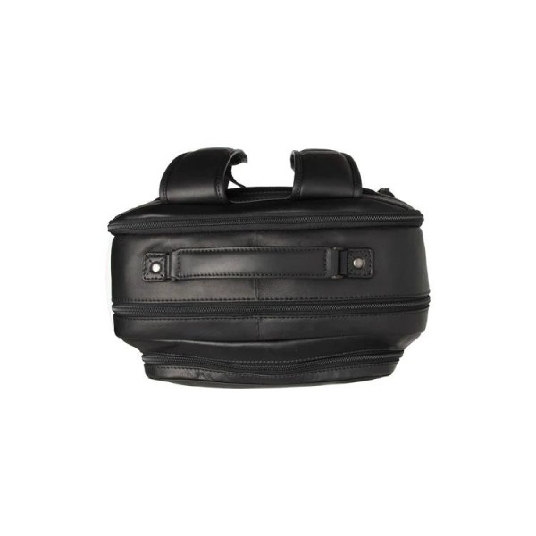 Σακίδιο Πλάτης Δερμάτινο The Chesterfield Brand Lennox C58.071100 Black ΣΑΚΙΔΙΑ ΠΛΑΤΗΣ