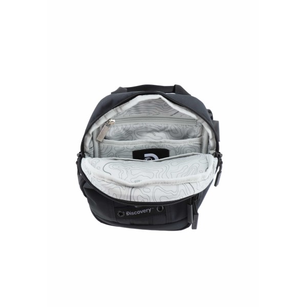 Τσαντάκι Ώμου Discovery Downtown Shield Rpet Utility Bag D00112-06 Μαύρο ΤΣΑΝΤΕΣ & ΠΟΡΤΟΦΟΛΙΑ Τσαντάκι Ώμου Discovery Downtown Shield Rpet Utility Bag D00112-06 Μαύρο ΤΣΑΝΤΕΣ & ΠΟΡΤΟΦΟΛΙΑ