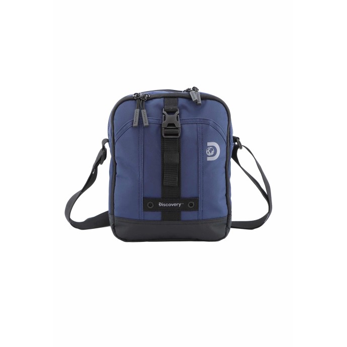 Τσαντάκι Ώμου Discovery Downtown Shield Rpet Utility Bag D00113-39 Μπλε ΤΣΑΝΤΕΣ & ΠΟΡΤΟΦΟΛΙΑ
