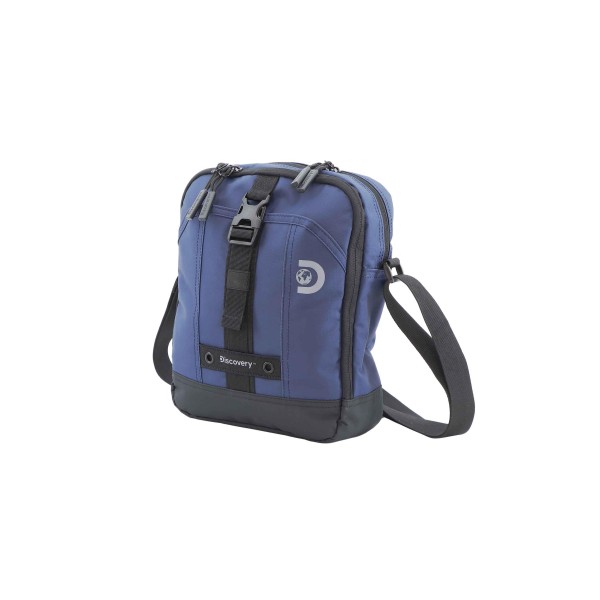 Τσαντάκι Ώμου Discovery Downtown Shield Rpet Utility Bag D00113-39 Μπλε ΤΣΑΝΤΕΣ & ΠΟΡΤΟΦΟΛΙΑ