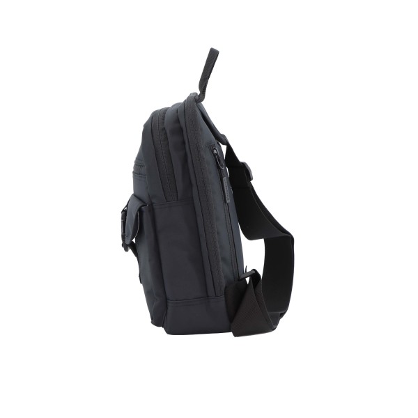 Σακίδιο Πλάτης - Διαγώνιο Discovery Shield Rpet Sling Bag D00116-06 Μαυρο ΤΣΑΝΤΕΣ & ΠΟΡΤΟΦΟΛΙΑ