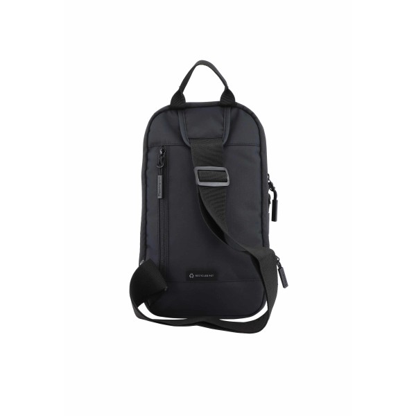 Σακίδιο Πλάτης - Διαγώνιο Discovery Shield Rpet Sling Bag D00116-06 Μαυρο ΤΣΑΝΤΕΣ & ΠΟΡΤΟΦΟΛΙΑ