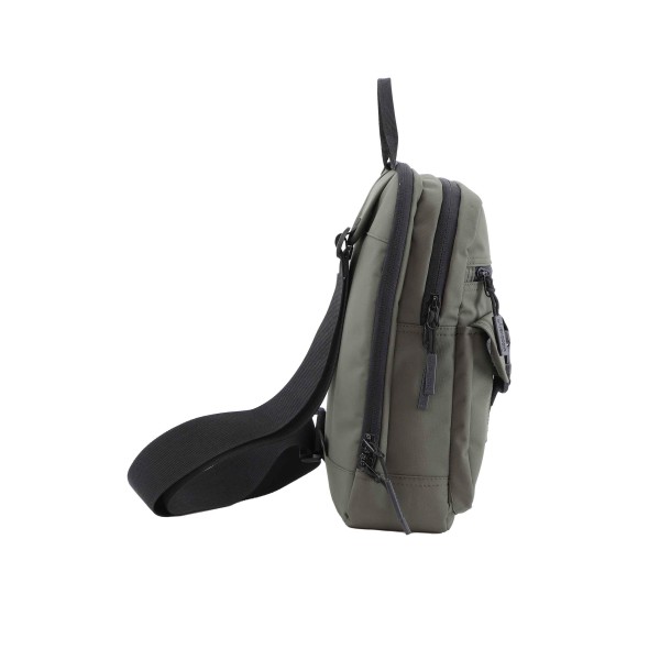 Σακίδιο Πλάτης - Διαγώνιο Discovery Shield Rpet Sling Bag D00116.11 Χακί ΤΣΑΝΤΕΣ & ΠΟΡΤΟΦΟΛΙΑ