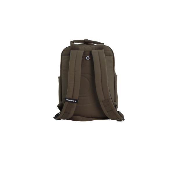 Σακίδιο Πλάτης Discovery Cave Taslon Rpet Laptop Backpack D00810.11 Χακί ΣΑΚΙΔΙΑ ΠΛΑΤΗΣ
